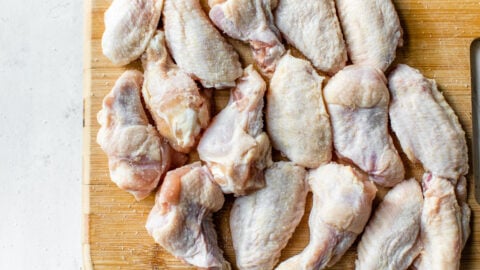 split chicken wings for air frying