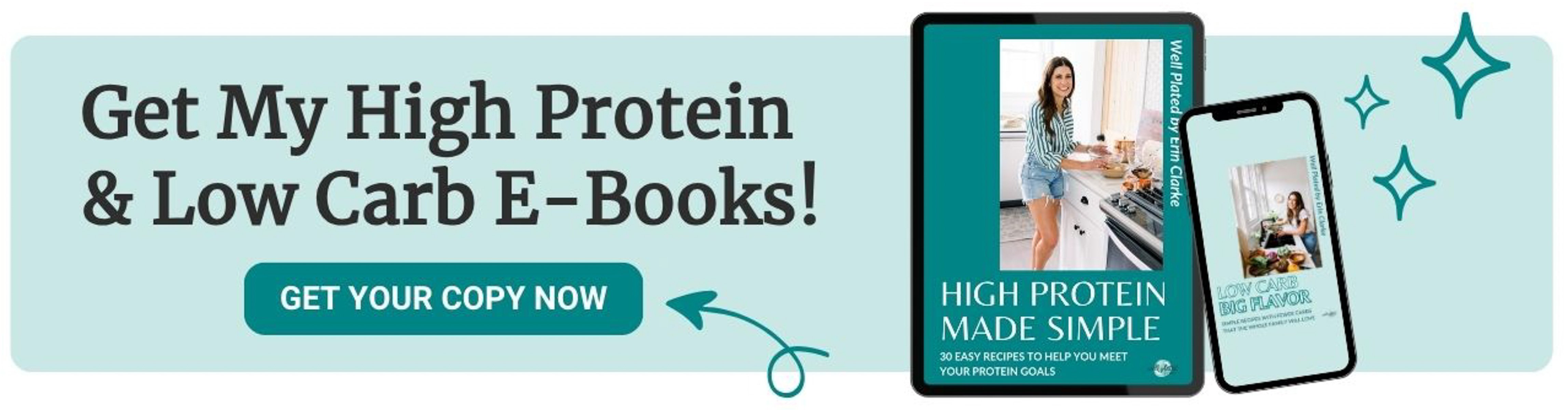 high protein and low carb ebooks